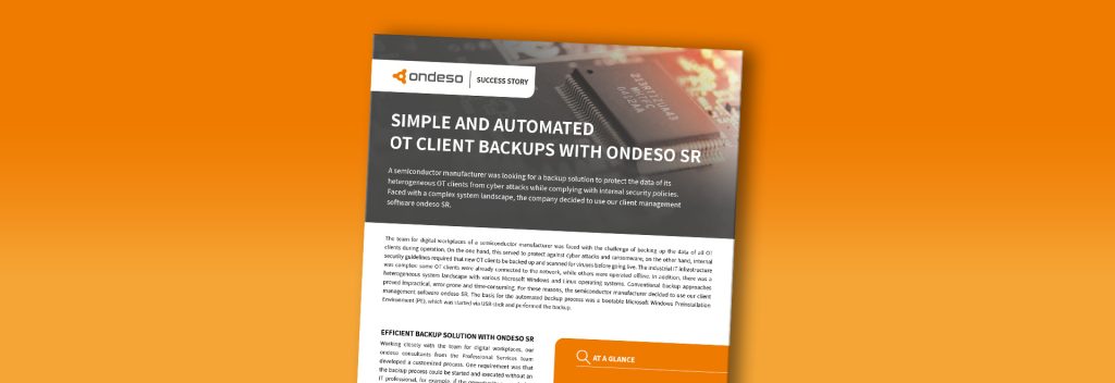 backup-system-ondeso-customer-story